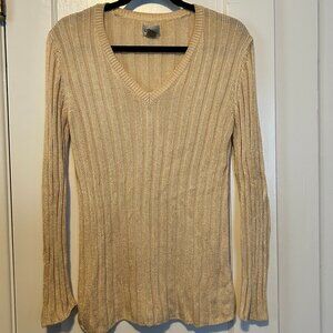 Chico's Cream Knit Sweater M